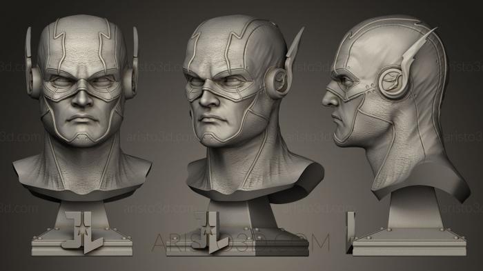 Busts of heroes and monsters (BUSTH_0137) 3D model for CNC machine